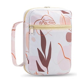 Listing 3 of 3 for Printed Bible Bag Portable Bible Cover Bible Holder Case with Bookmark Style