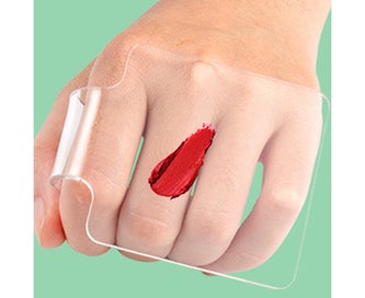 Listing 3 of 4 for Transparent Hand Tray For Mixing Foundation - Clear Acrylic Blending Plate Fo