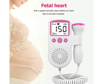 Listing 3 of 8 for Pocket Portable Sound Baby Heart Pregnancy Ultrasound Fetus Detector Machine