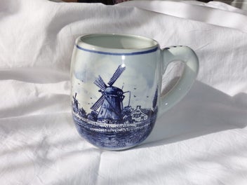 Listing 4 of 6 for Delft Barrel Beer Mug, Made in Holland