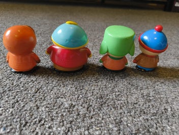 Listing 2 of 5 for South Park Vynil set of 4 figures