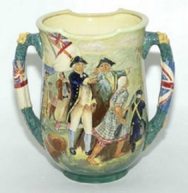 Listing 1 of 3 for Royal Doulton Captain Cook Loving Cup - Given as Retirement Gift. circa 1933.