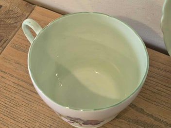 Listing 14 of 16 for Vintage Shelley Floral Teacup & Saucer Set - Made in England