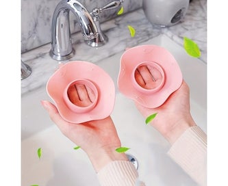 Listing 5 of 5 for 2pcs Silicone Face Wash Wristbands for Women - Prevents Water from Spilling D