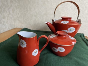 Listing 3 of 5 for Vintage Noritake Nippon Toki Keisha teapot and teaset as pictured 1920s