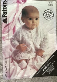 Listing 1 of 2 for PATONS BABY KNITTING BOOK NO: 2342