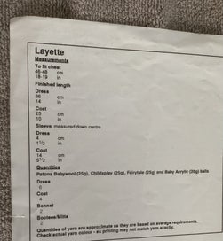 Listing 2 of 2 for PATONS BABY KNITTING BOOK NO: 2342