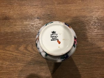 Listing 6 of 7 for Vintage Crown Ducal Chintz Vase c1920