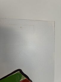 Listing 6 of 7 for Thinking DJ Monkey Pop Art Canvas on 120cm x 80cm Frame