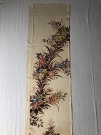 Listing 5 of 17 for Vintage Decorive Japanese Floral Silk Fabric Piece Kimono Panel