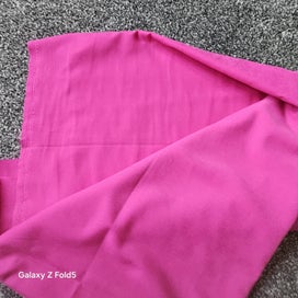 Listing 2 of 2 for FUSHIA POLYCOTTON FABRIC, 145cm×74cm