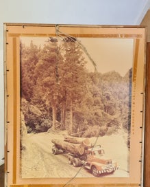 Listing 4 of 6 for Frame Print of Lunch Break at Seabrooks Clothing Factory