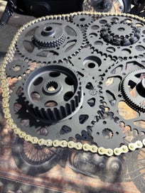 Listing 4 of 5 for Lazy Susan industrial coffee table