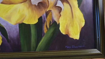 Listing 2 of 20 for +++ WELL-EXECUTED " MARY SHEPHERD" PAINTING +++