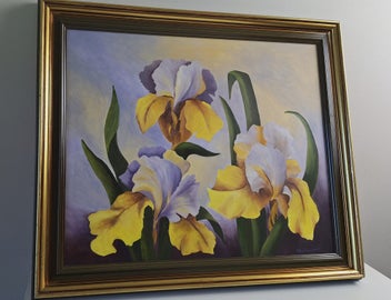 Listing 8 of 20 for +++ WELL-EXECUTED " MARY SHEPHERD" PAINTING +++