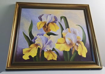 Listing 10 of 20 for +++ WELL-EXECUTED " MARY SHEPHERD" PAINTING +++