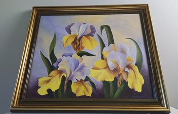 Listing 11 of 20 for +++ WELL-EXECUTED " MARY SHEPHERD" PAINTING +++