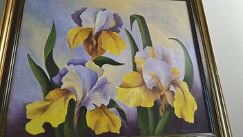 Listing 19 of 20 for +++ WELL-EXECUTED " MARY SHEPHERD" PAINTING +++