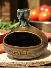 Listing 1 of 3 for Standout 1970s Ceramic Salt Pig - A Kitchen Statement Piece!