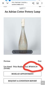 Listing 5 of 5 for Gaylite Adrian Cotter lamp