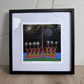 Listing 1 of 5 for Rosalie Prussing Print • Hawaii Hula Nights