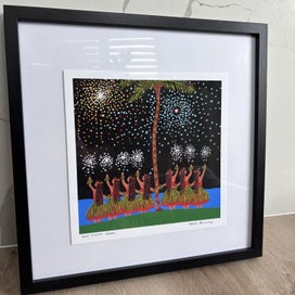 Listing 2 of 5 for Rosalie Prussing Print • Hawaii Hula Nights