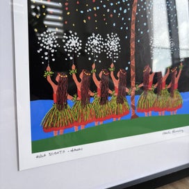 Listing 3 of 5 for Rosalie Prussing Print • Hawaii Hula Nights