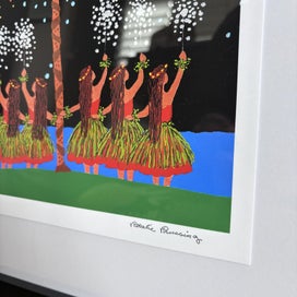Listing 4 of 5 for Rosalie Prussing Print • Hawaii Hula Nights
