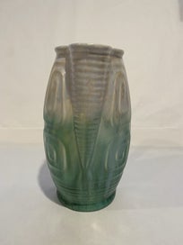 Listing 5 of 8 for Beswick Jug - Large Art Deco Piece in Mottled Greens - Stunning
