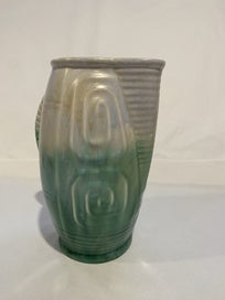 Listing 4 of 8 for Beswick Jug - Large Art Deco Piece in Mottled Greens - Stunning