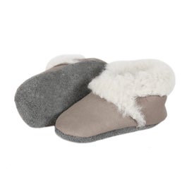 Listing 2 of 13 for Lambskin Baby Booties - Soft Flexible Shoes