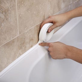 Listing 2 of 7 for NNEOBA Bathroom Shower Sink Bath Sealing Strip Tape White