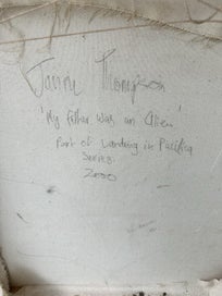 Listing 2 of 2 for Painting by Janne Thompson, modern abstract Pacifica style