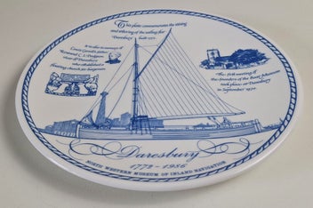 Listing 6 of 10 for +++ WEDGWOOD "DARESBURY" LTD. EDITION 1320/2000 COMMERATIVE PLATE +++