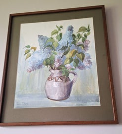 Listing 9 of 20 for +++ CHARMING " JOAN DARE - LILAC FROM THE GARDEN HAVELOCK " PAINITNG +++