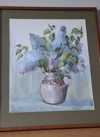 Listing 10 of 20 for +++ CHARMING " JOAN DARE - LILAC FROM THE GARDEN HAVELOCK " PAINITNG +++