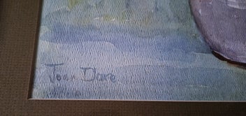 Listing 14 of 20 for +++ CHARMING " JOAN DARE - LILAC FROM THE GARDEN HAVELOCK " PAINITNG +++