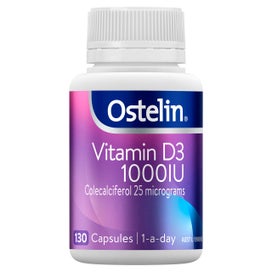 Listing 10 of 10 for Ostelin Vitamin D Capsules 130