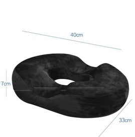 Listing 2 of 5 for NEW Donut Pillow Pain Relief Hemorrhoid Cushion Support Memory Foam Seat