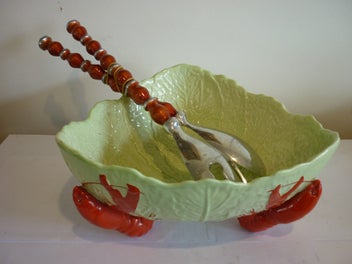 Listing 4 of 7 for CARLTONWARE LOBSTER/CRAYFISH BOWL.