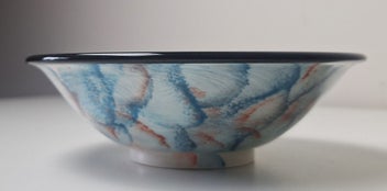 Listing 3 of 11 for +++ STRIKING "JENGHIS " POTTERY BOWL +++