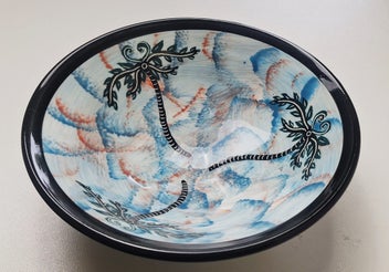 Listing 1 of 11 for +++ STRIKING "JENGHIS " POTTERY BOWL +++