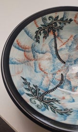 Listing 11 of 11 for +++ STRIKING "JENGHIS " POTTERY BOWL +++