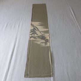 Listing 3 of 10 for Vintage Japanese Silk Kimono Panel Fabric Piece