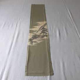 Listing 2 of 10 for Vintage Japanese Silk Kimono Panel Fabric Piece
