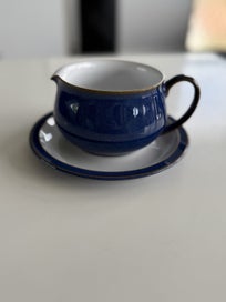 Listing 1 of 4 for Denby Imperial Blue Gravy/ Sauce Boat