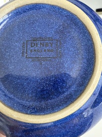 Listing 4 of 4 for Denby Imperial Blue Gravy/ Sauce Boat