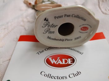 Listing 4 of 7 for VINTAGE WADE Glazed Porcelain Boxed Figurine of PETER PAN
