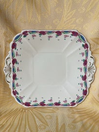 Listing 3 of 6 for Shelley fine bone china cake plate Cairo circa 1921