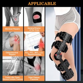 Listing 3 of 10 for New Hinged ROM Knee Brace Sale Sale